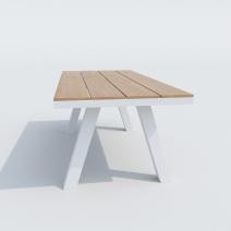  Стол обеденный MIRRA 180 см белый, фото 2 