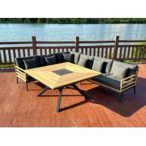  Стол обеденный EGMONT из тика 140x140, фото 4 