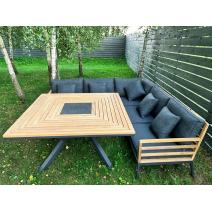  Стол обеденный EGMONT из тика 140x140, фото 5 