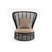  "Парма" кресло из искусственного ротанга, цвет бронзовый, фото 2 