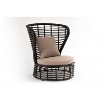  "Парма" кресло из искусственного ротанга, цвет бронзовый, фото 3 