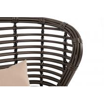  "Парма" кресло из искусственного ротанга, цвет бронзовый, фото 6 