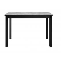  Стол DikLine LK110 Керамика Серый мрамор/подстолье черное/опоры черные, фото 2 