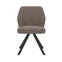  Стул DikLine 233 поворотный NS05 CAPPUCCINO, ножки черные, фото 2 