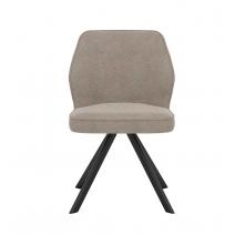  Стул DikLine 233 поворотный NS04 CREAM, ножки черные, фото 2 