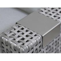  "Тито" лаунж-зона из искусственного ротанга, цвет серый, фото 9 
