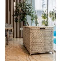  Сундук для хранения KARL 120 c колесиками бежевый, фото 2 