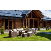 Комплект мебели ZOYA из искусственного ротанга (коричневый), фото 2 