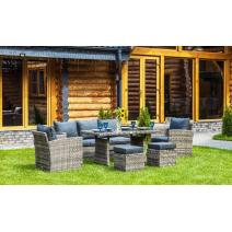  Комплект мебели ZOYA из искусственного ротанга (серый), фото 1 