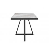  Стол DikLine SKF120 Керамика Belgium Grey Polished/подстолье черное/опоры черные,, фото 7 