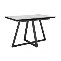 Стол DikLine SKF120 Керамика Belgium Grey Polished/подстолье черное/опоры черные,, фото 1 