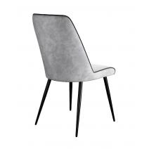  Стул DikLine 325 Gr Grey, ножки черные, фото 4 