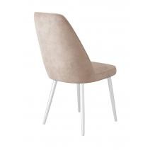  Стул DikLine 326 B03 BEIGE, ножки белые, фото 3 