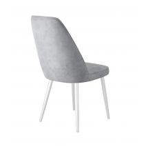  Стул DikLine 326 B22 GREY, ножки белые, фото 3 