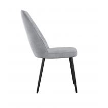  Стул DikLine 326 B22 GREY, ножки черные, фото 4 