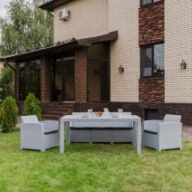  Обеденный комплект LANA DINING S светло-серый, фото 1 