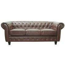  Диван Chesterfield Brown 3S, фото 1 