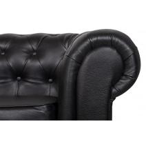  Диван Chesterfield Black Leather 2S, фото 6 