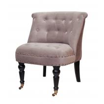  Кресло Aviana Taupe Velvet, фото 4 