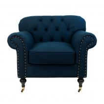  Кресло Kavita Dark Blue, фото 1 