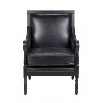  Кресло Colin Black Leather, фото 1 