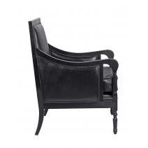  Кресло Colin Black Leather, фото 3 