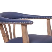  Стул Tanner Blue Leather, фото 5 