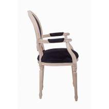  Стул Delo Arm Black Velvet, фото 3 