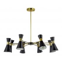  Люстра Elisium 8 Black, фото 1 