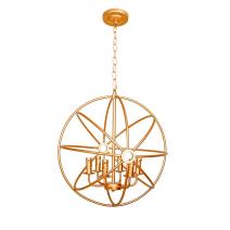  Люстра Foucault'S Orb Crystal Nude D52 Gold, фото 1 