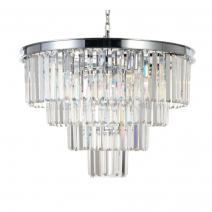  Люстра Odeon 4 Rings Chrome, фото 1 
