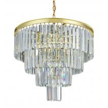  Люстра Odeon 4 Rings Gold, фото 1 