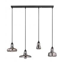  Люстра Boretto Smoke Glass Rectangle, фото 1 