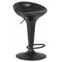  Стул барный DOBRIN BOMBA BLACK, чёрный, фото 1 