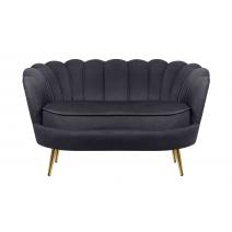  Дизайнерский двухместный диван Pearl Double Black, фото 1 