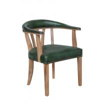  Стул Tanner Green Leather, фото 2 