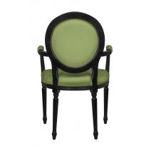  Мягкий стул с подлокотниками Delo Kora Arm Green, фото 4 