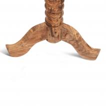  Кофейный стол Бомбей - 0237   палисандр, 61х35х35см, Natural tinted (натуральный тонированный), фото 8 