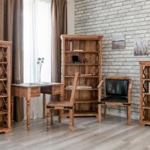  Стул Бомбей - 3417A палисандр, 45*44*100, Natural tinted (натуральный тонированный) (Комплект из 2 шт.), фото 15 