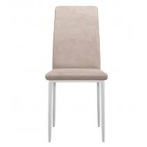  Стул DikLine 272 B03 BEIGE, ножки белые, фото 2 