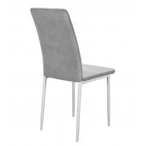  Стул DikLine 272 B22 GREY, ножки белые, фото 3 