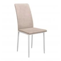  Стул DikLine 272 B03 BEIGE, ножки белые, фото 1 