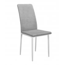  Стул DikLine 272 B22 GREY, ножки белые, фото 1 