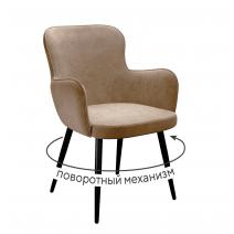  Стул DikLine 503 поворотный TW05 капучино, ножки черные, фото 1 