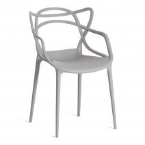  Стул Cat Chair (mod. 028) пластик, 53 x 59 x 82,5 см, темно-серый (Dark grey NX-GR-20) (Комплект из 2 шт.), фото 1 