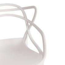  Стул Cat Chair (mod. 028) пластик, 53 x 59 x 82,5 см, белый (White C0057) (Комплект из 2 шт.), фото 6 