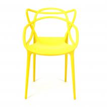  Стул Cat Chair (mod. 028) пластик, 53 x 59 x 82,5 см, желтый (Yellow Y-01) (Комплект из 2 шт.), фото 5 