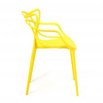  Стул Cat Chair (mod. 028) пластик, 53 x 59 x 82,5 см, желтый (Yellow Y-01) (Комплект из 2 шт.), фото 2 