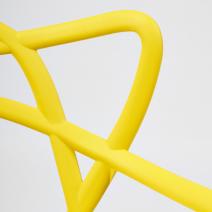  Стул Cat Chair (mod. 028) пластик, 53 x 59 x 82,5 см, желтый (Yellow Y-01) (Комплект из 2 шт.), фото 6 