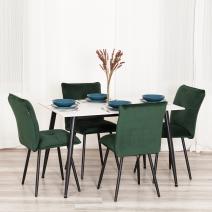  Стул обеденный Sweet LT, велюр, Deep Forest (изумруд), 41х55х88 см, фото 15 